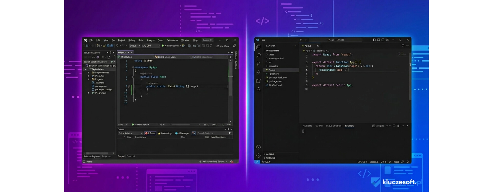 Visual Studio 2022 vs Visual Studio Code — czym się różnią?