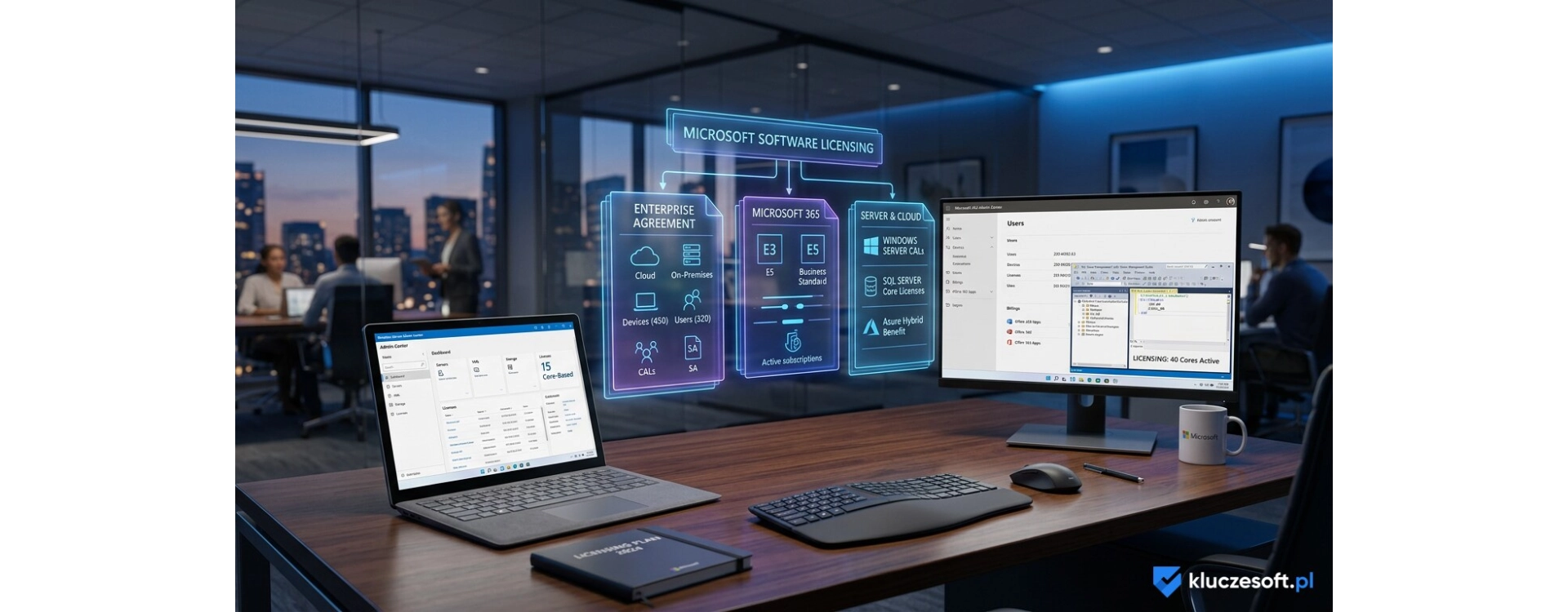Licencjonowanie Microsoft dla firm — Windows, Office i Server w pigułce
