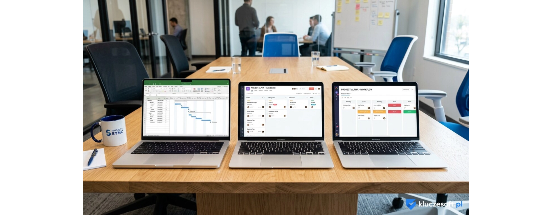 Microsoft Project 2024 vs Asana vs Monday.com — porównanie narzędzi PM