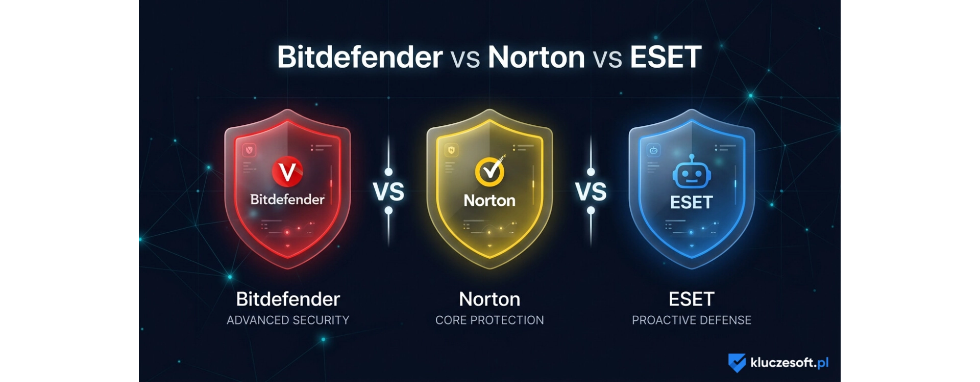 Bitdefender vs Norton vs ESET — które zabezpieczenie wybrać w 2026?
