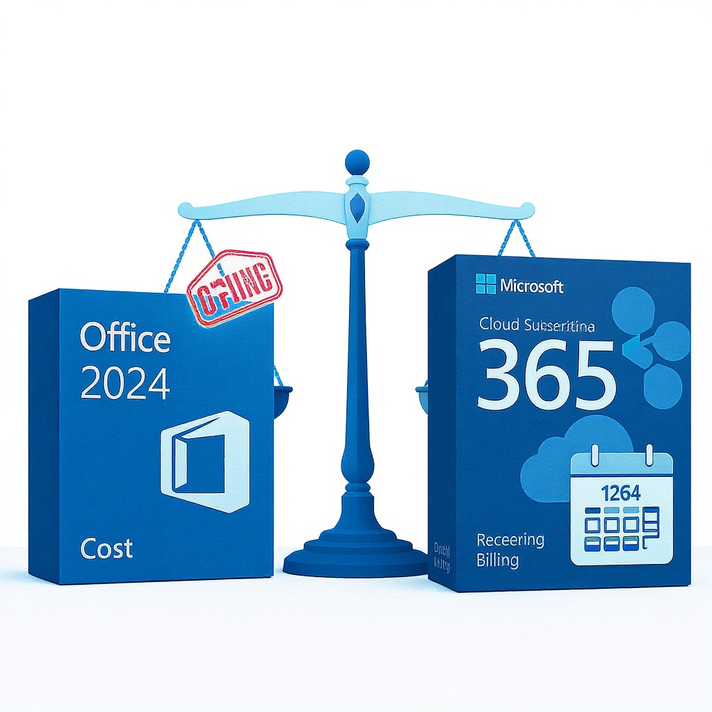 Office 2024 czy Microsoft 365 — co się bardziej opłaca w domu (TCO 5-letnie)
