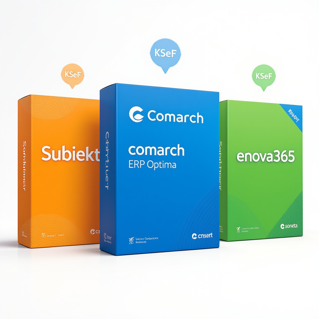 Subiekt nexo vs Comarch Optima vs enova365 — który ERP w 2026 (po KSeF)