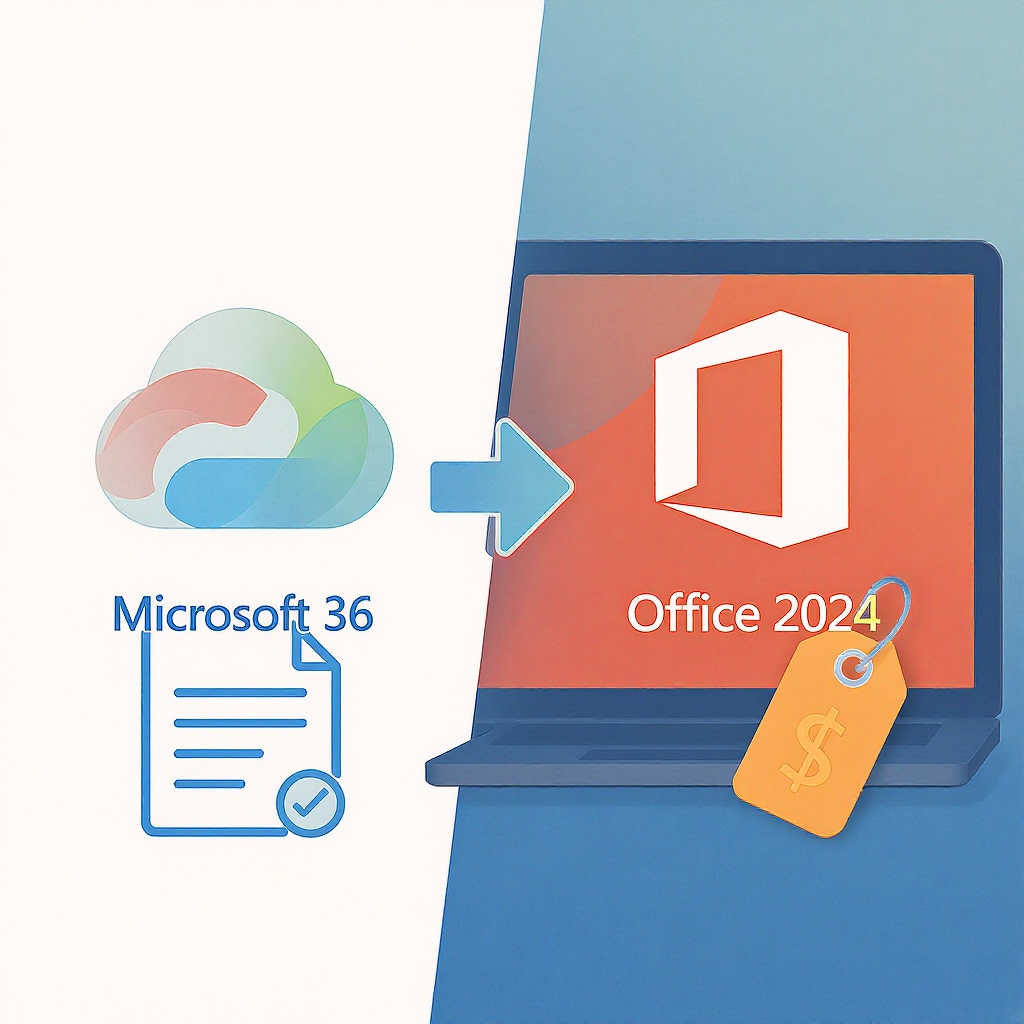 Office 365 → Office 2024 wieczysty — migracja danych po lipcowej podwyżce
