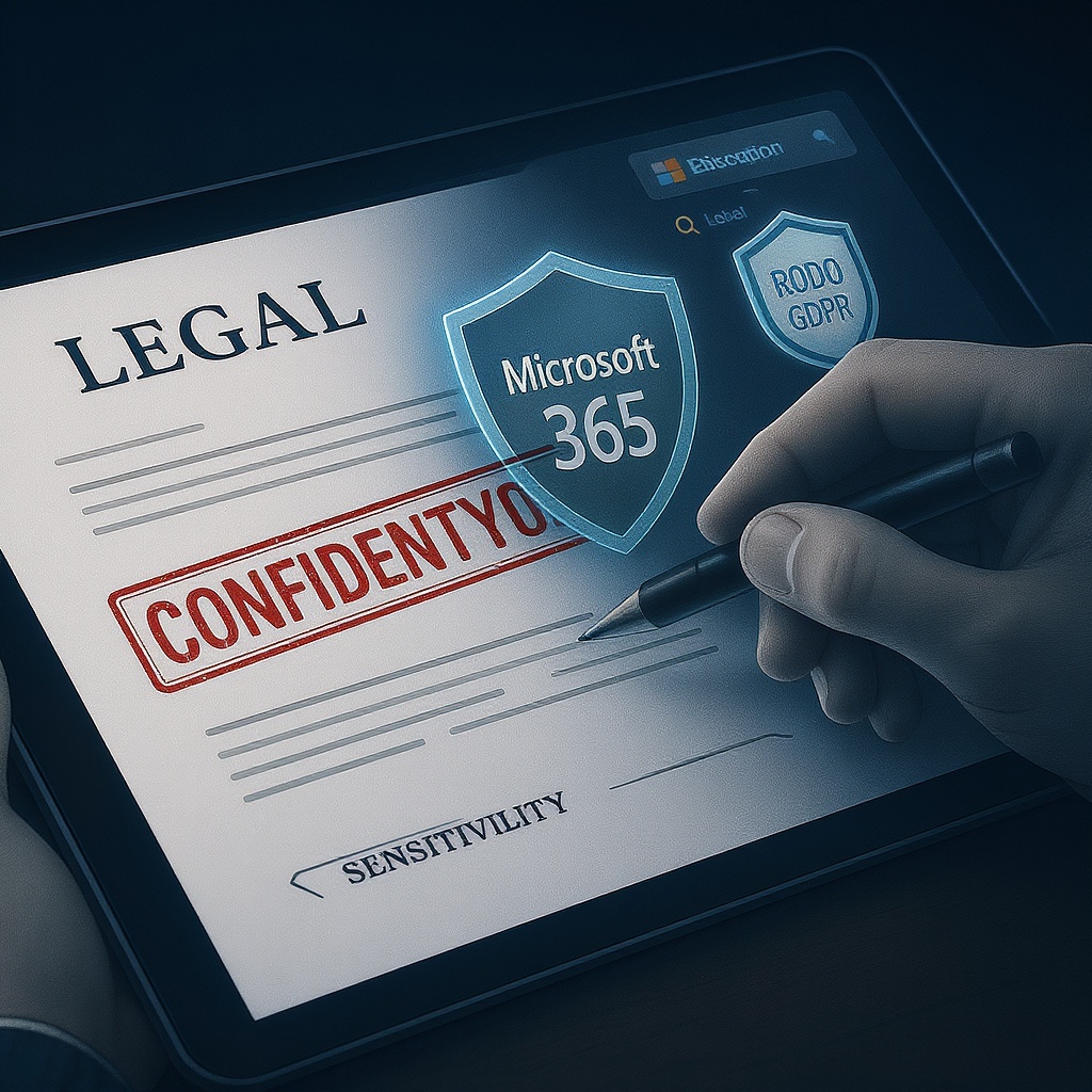 Microsoft 365 dla kancelarii prawnej — RODO, eDiscovery, Information Protection