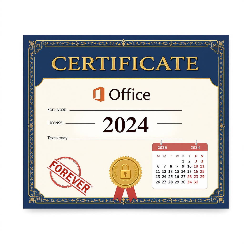 Microsoft Office 2024 licencja dożywotnia — co to znaczy w praktyce