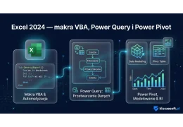 Excel 2024 — makra VBA, Power Query i Power Pivot: kompletny przewodnik