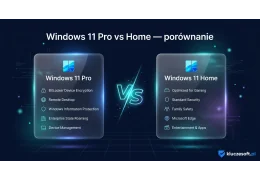 Windows 11 Pro vs Home — którą edycję wybrać? Porównanie 2026