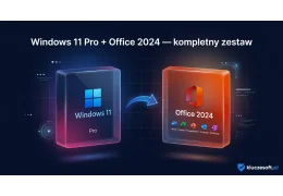 Windows 11 Pro + Office 2024 — kompletny zestaw od KluczeSoft