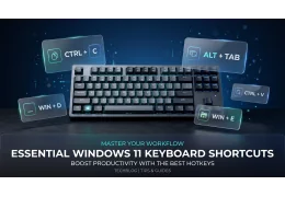 100+ skrótów klawiszowych Windows 11 i 10 — kompletna ściąga [2026]