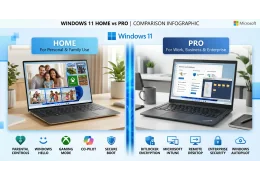 System Windows 11 Home vs Windows 11 Pro – porównanie wersji systemów operacyjny