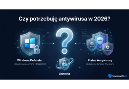 Czy potrzebuję antywirusa w 2026? Windows Defender vs płatne rozwiązania