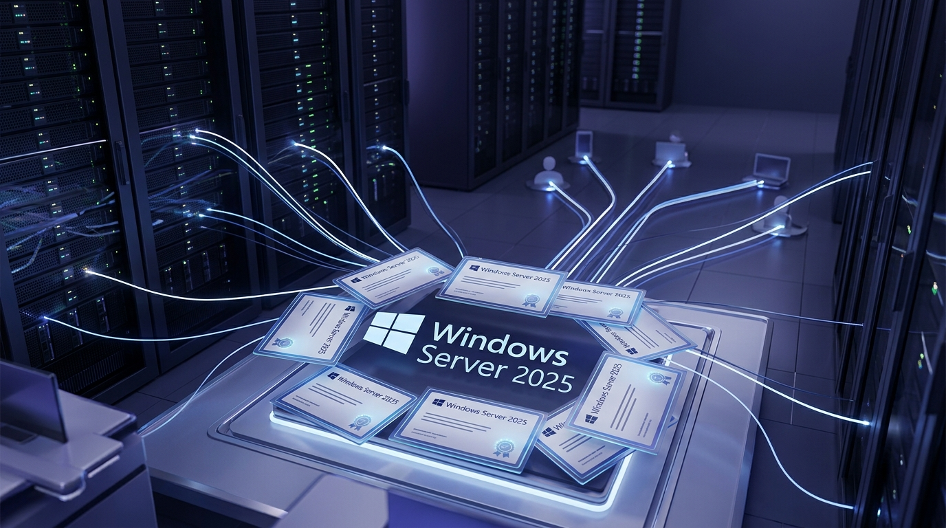 Windows Server 2025 CAL — kompletny poradnik licencjonowania 2026