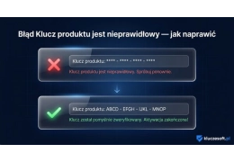 Błąd "Klucz produktu jest nieprawidłowy" — jak naprawić w Windows i Office