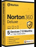 Norton 360 Deluxe — 5 Urzadzen, 12 Miesiecy