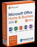 Microsoft Office 2016 dla Uzytkownikow Domowych i Malych Firm